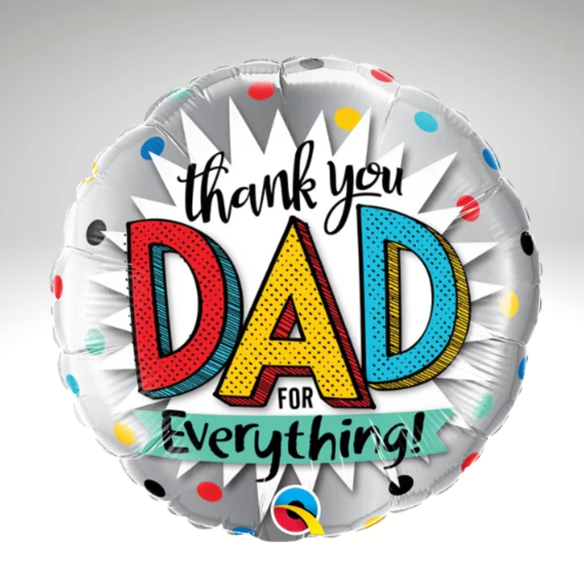 Airfill Balloon - 9" Thank You Dad
