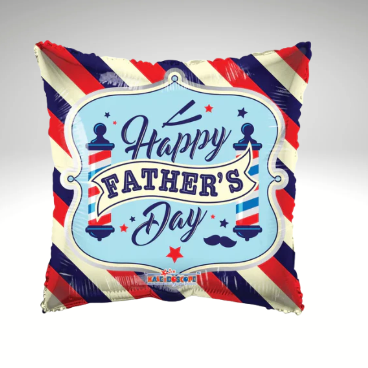 18" Classic Father's Day Square Foil Balloon