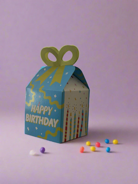 Birthday Mini Treat Boxes - Party Favors